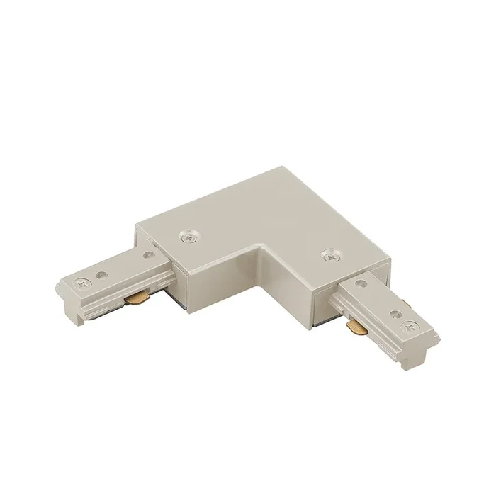 W.A.C. Lighting – HL-LEFT-BN – Track Connector – H Track – Brushed Nickel – HLLEFTBN