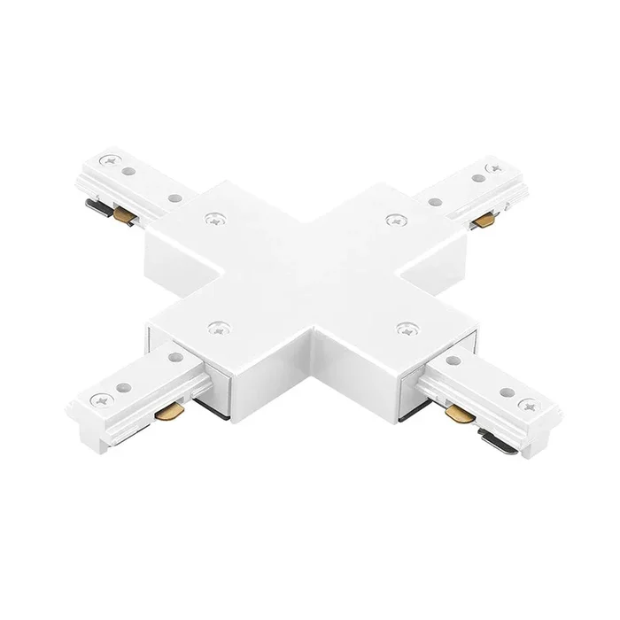 W.A.C. Lighting – JX-WT – Track Connector – J Track – White – JXWT