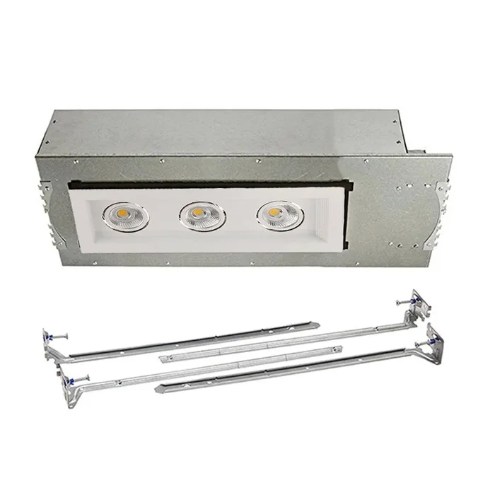 W.A.C. Lighting – MT-3LD311NA-F935WT – LED Three Light New Construction Housing with Trim and Light Engine – Mini Led Multiple Spots – White – MT3LD311NAF935WT