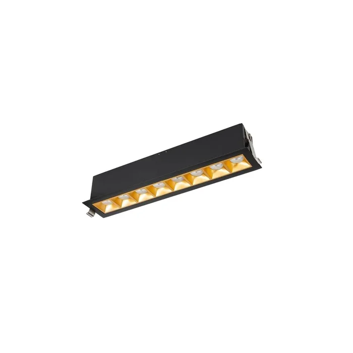 W.A.C. Lighting – R1GDT08-S930-GLBK – LED Downlight Trim – Multi Stealth – Gold/Black – R1GDT08S930GLBK