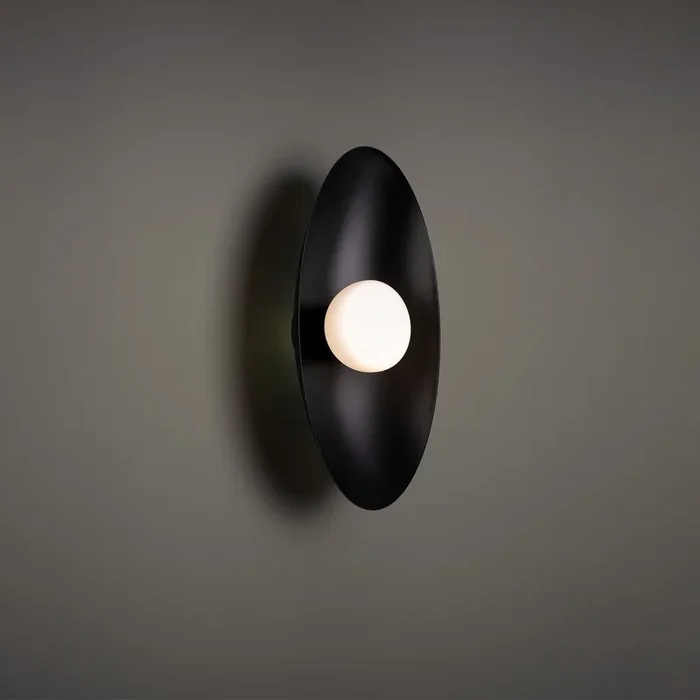 W.A.C. Lighting – WS-53318-35-BK – LED Bath – Glamour – Black – WS5331835BK