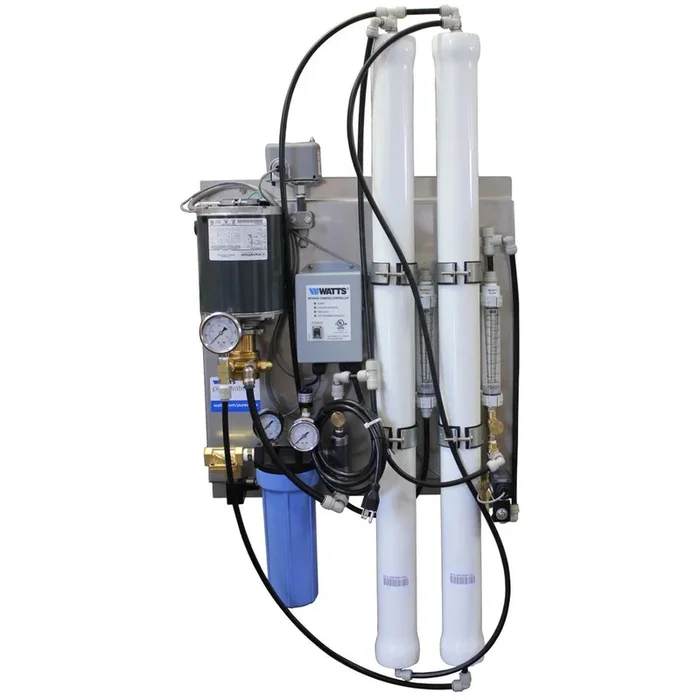 Watts PWR25112011 Reverse Osmosis System Dissolved Salts Removal 250 Gpd Wall Mount