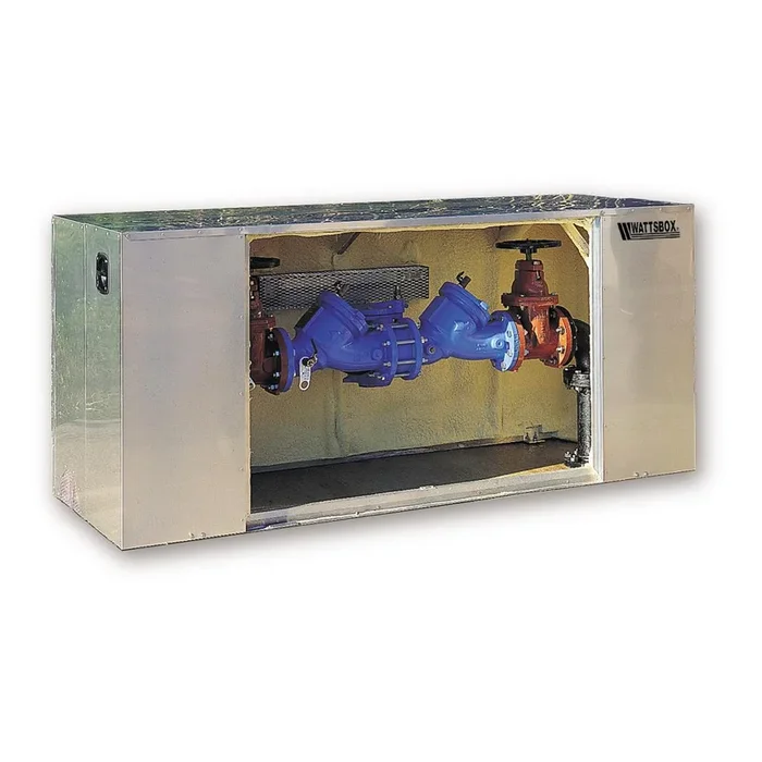 Watts WB-2-LH 39 In X 13 In X 28 In Fiberglass Protective Insulated Backflow Enclosure, No Heat