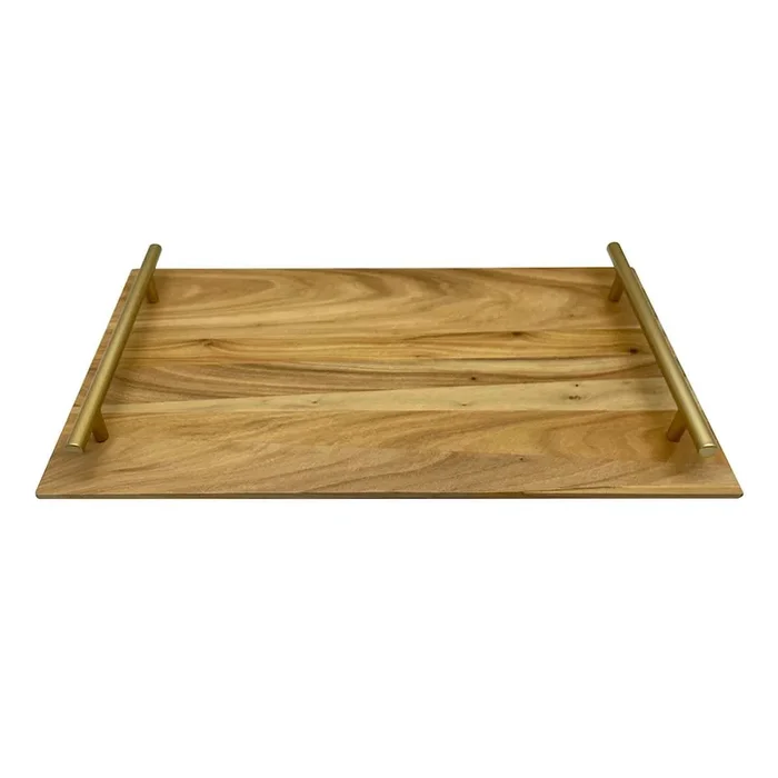 Wood Decorative Tray, 15″