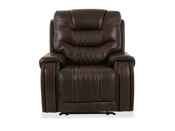 Yosemite Power Leather Recliner